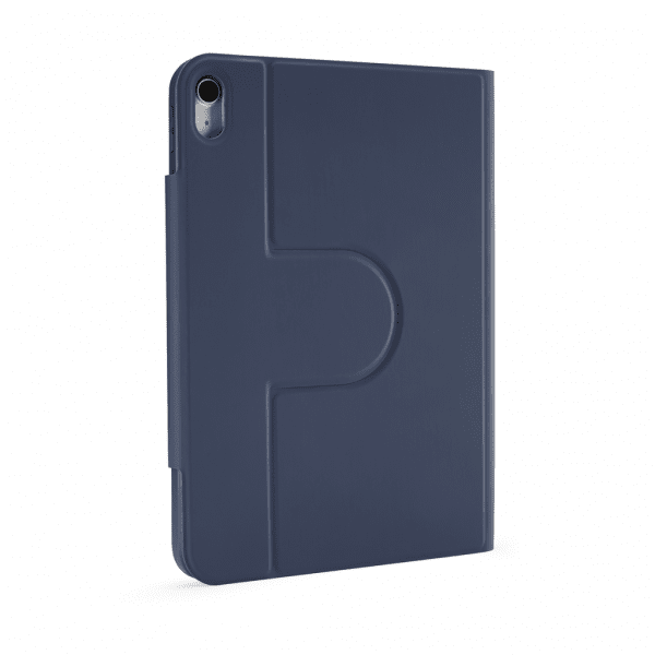 Pipetto iPad Air 11 (M2/M3/M4) -suojakotelo Origami No5 Rotating Folio Case, tummansininen