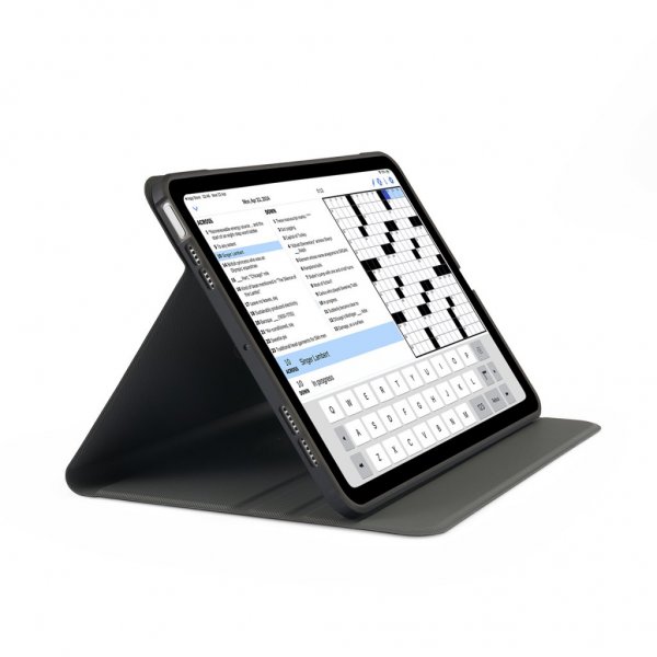 Pipetto iPad Air 11 (M2/M3/M4) -suojakotelo Origami No5 Rotating Folio Case, musta