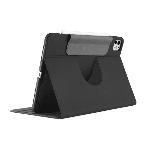 Pipetto iPad Pro 13 (M4/M5) Kotelo Origami No5 Rotating Folio Case Musta
