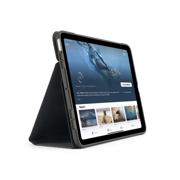 Pipetto iPad Air 11 (M2/M3/M4)/iPad Air 10.9 (sukupolvi 4/5) -suojakotelo Origami No6 Stand, sininen