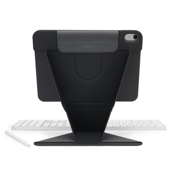 Pipetto iPad Air 11 (M2/M3/M4)/iPad Air 10.9 (sukupolvi 4/5) -suojakotelo Origami No6 Stand, sininen