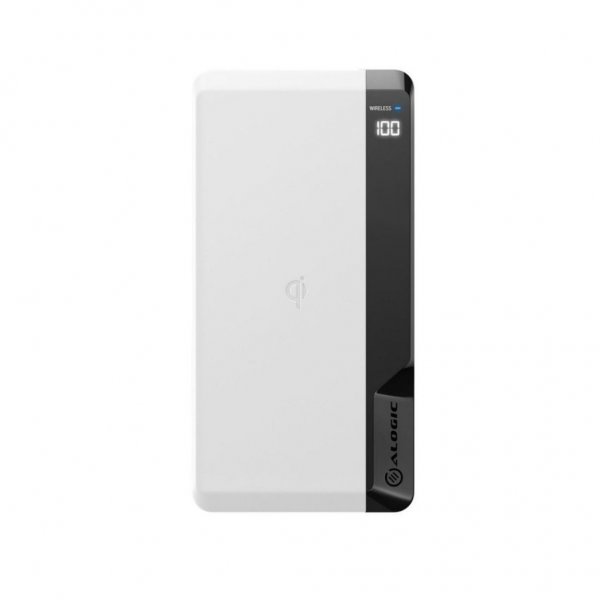 ALOGIC USB-C 10 000 mAh langaton Ultimate-varavirtalähde, valkoinen