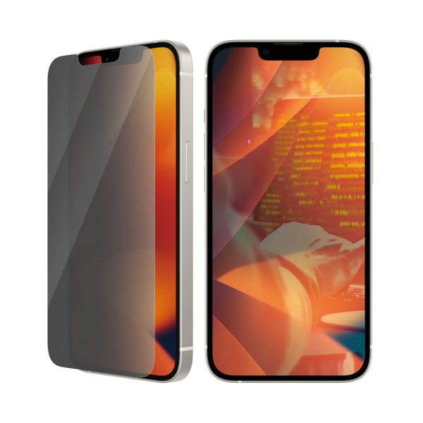 PanzerGlass iPhone 13/iPhone 13 Pro/iPhone 14 Classic Fit Privacy -näytönsuoja