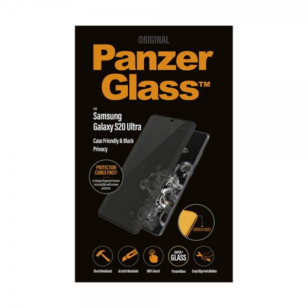 PanzerGlass Samsung Galaxy S20 Ultra Näytönsuoja CaseFriendly Privacy