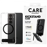 CARE by PanzerGlass Samsung Galaxy S26 Plus -suojakuori jalustalla MagSafe Läpinäkyvä