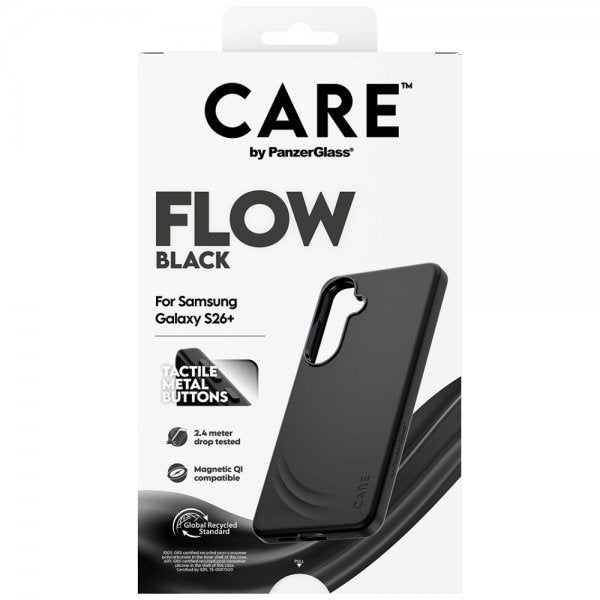 CARE by PanzerGlass Samsung Galaxy S26 Plus -suojakuori Flow MagSafe Musta