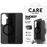CARE by PanzerGlass Samsung Galaxy S26 -suojakuori, Smokey MagSafe, musta
