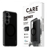 CARE by PanzerGlass Samsung Galaxy S26 -suojakuori, Smokey MagSafe, musta