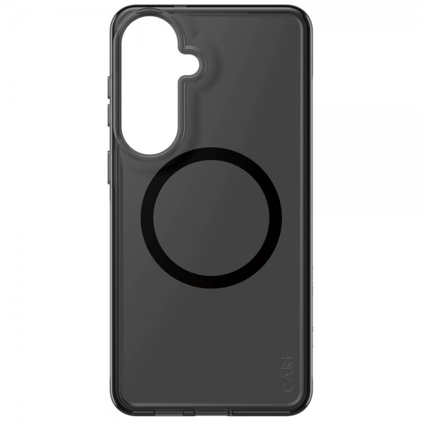 CARE by PanzerGlass Samsung Galaxy S26 Plus -suojakuori Smokey MagSafe Musta