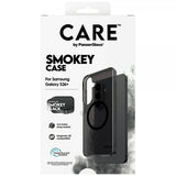 CARE by PanzerGlass Samsung Galaxy S26 Plus -suojakuori Smokey MagSafe Musta