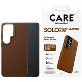 CARE by PanzerGlass Samsung Galaxy S26 Ultra -suojakuori, Solo, ruskea