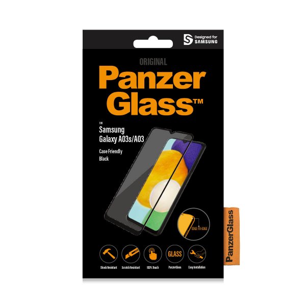 PanzerGlass Samsung Galaxy A03/A03s Näytönsuoja CaseFriendly Edge-to-Edge