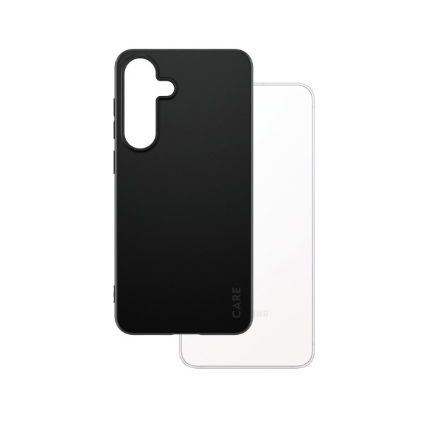 CARE by PanzerGlass Samsung Galaxy S25 FE Muodikas musta kuori