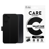 CARE by PanzerGlass Samsung Galaxy A17 suojakotelo lompakko Kickstand musta