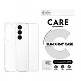 CARE by PanzerGlass Samsung Galaxy S25 FE Kuori Slim X-Ray Läpinäkyvä