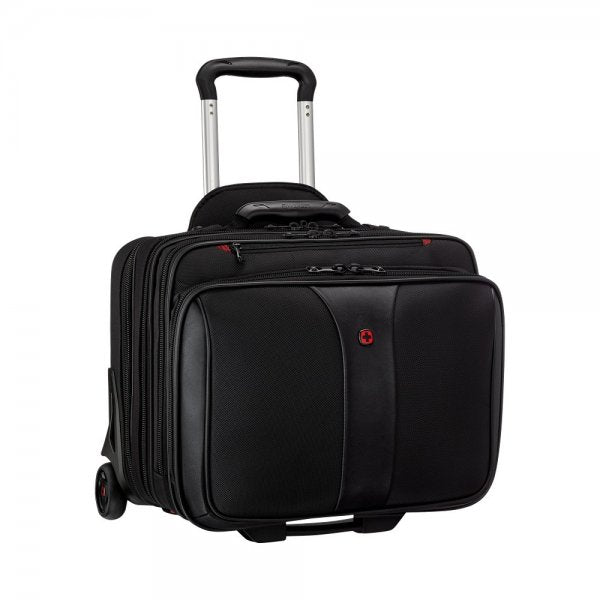 Wenger Patriot 2-osainen Business Trolley 15.6" Musta