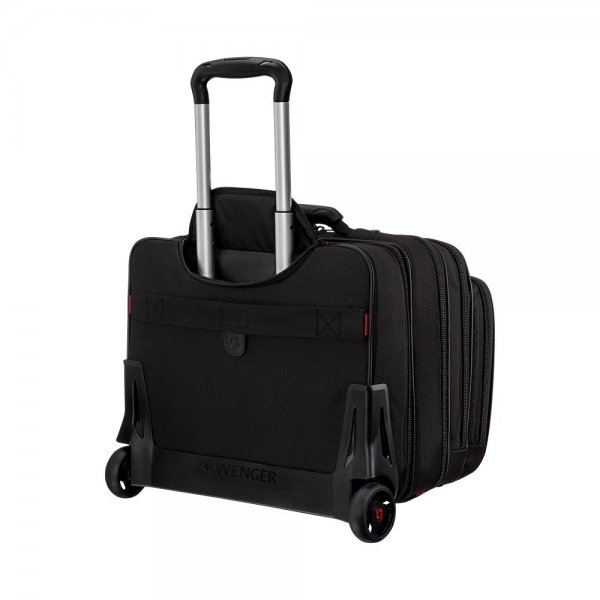 Wenger Patriot 2-osainen Business Trolley 15.6" Musta