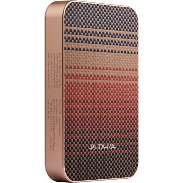 Pitaka MagSafe Powerbank Aramidikuitu 10 000 mAh Sunset