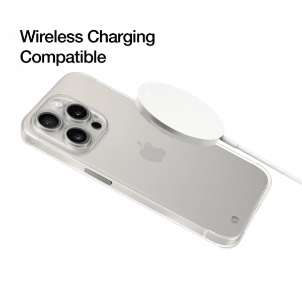 Just Mobile iPhone 15 Pro Kuori TENC Slim Fit Frost