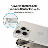 Just Mobile iPhone 15 Pro Max -suojakuori TENC Slim Fit Frost