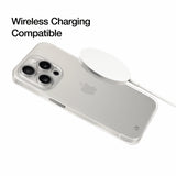 Just Mobile iPhone 15 Pro Max -suojakuori TENC Slim Fit Frost