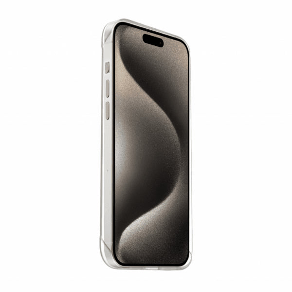 Just Mobile iPhone 15 Pro Max -suojakuori TENC Slim Fit Frost