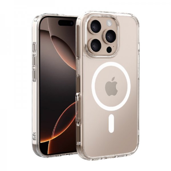 Just Mobile iPhone 16 Pro Max Kuori TENC Air MagSafe Läpinäkyvä