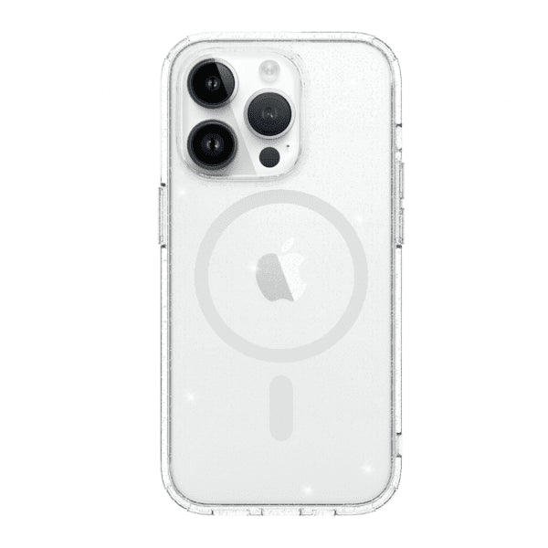 Just Mobile iPhone 14 Pro -suojakuori TENC BlingBling MagSafe Läpinäkyvä
