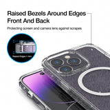 Just Mobile iPhone 14 Pro -suojakuori TENC BlingBling MagSafe Läpinäkyvä