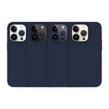 Just Mobile iPhone 14 Pro Kuori TENC Silicone MagSafe Sininen