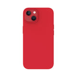 Just Mobile iPhone 14 -suojakuori TENC Silicone MagSafe, punainen