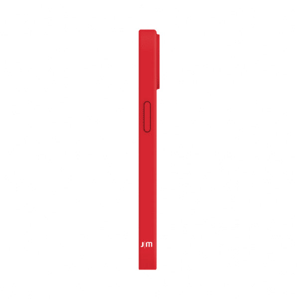 Just Mobile iPhone 14 -suojakuori TENC Silicone MagSafe, punainen