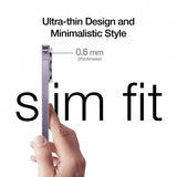 Just Mobile iPhone 14 Pro Max Kuori TENC Slim Fit Läpinäkyvä