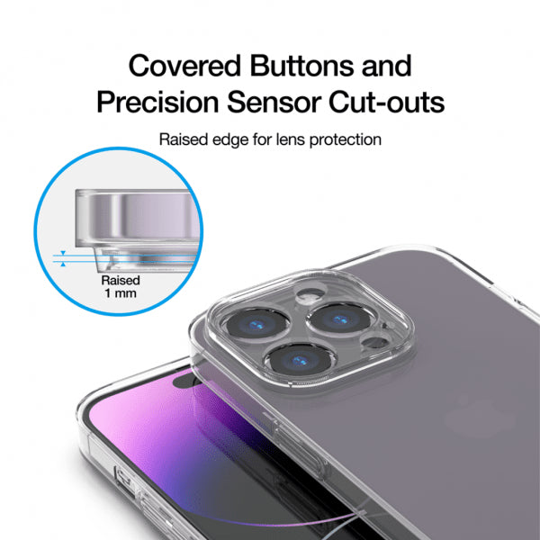 Just Mobile iPhone 14 Pro Max -kuori TENC Slim Fit Frost