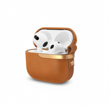 Moshi Pebbo Luxe AirPods 3 PU-nahka, ruskea