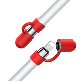 Baseus Apple Pencil -pidike, silikoni, punainen