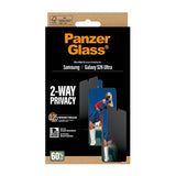 PanzerGlass Samsung Galaxy S26 Ultra -näytönsuoja Ultra-Wide Fit Privacy EasyAligner