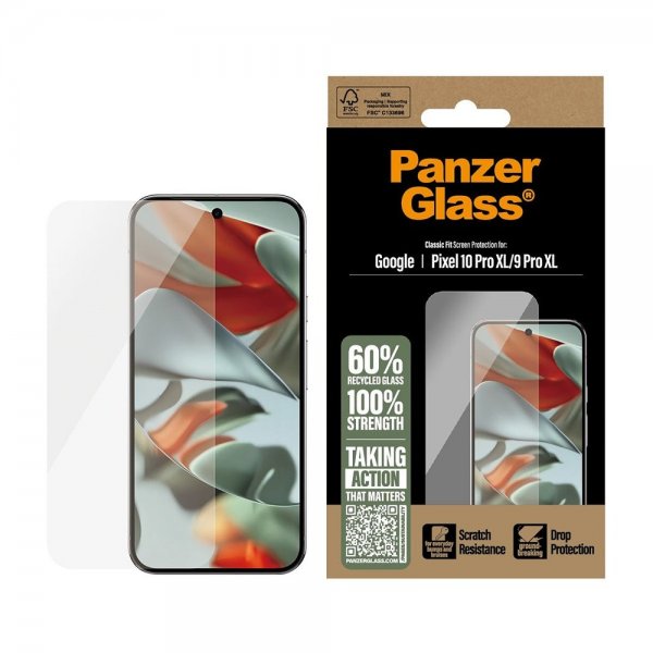 PanzerGlass Google Pixel 9 Pro XL/Pixel 10 Pro XL Näytönsuoja Classic Fit