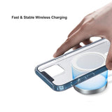 iPhone 12 Mini Kuori TPU MagSafe Iskunvaimennus Läpinäkyvä