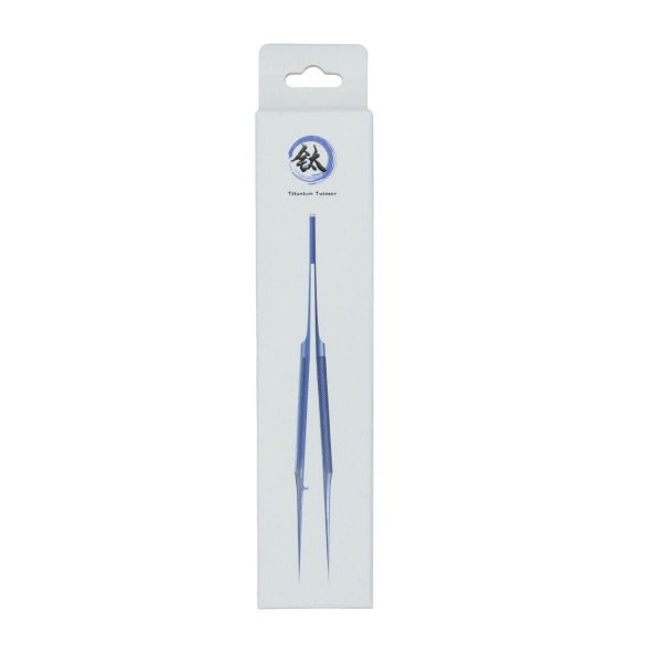 Pinsetit Tarkkuustyökalu 0,1 mm Titaani - Sininen