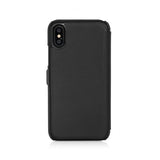 Pipetto iPhone XR Slim Wallet Classic -suojakotelo, musta