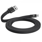 Mobile Origin Litteä Kaapeli Magneettinen USB-A–USB-C 1m Musta