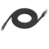 Mobile Origin Litteä Kaapeli Magneettinen USB-A–USB-C 1m Musta