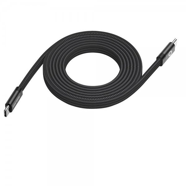 Mobile Origin Litteä Kaapeli Magneettinen USB-C–USB-C 1m Musta