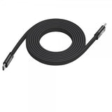 Mobile Origin Litteä Kaapeli Magneettinen USB-C–USB-C 1m Musta