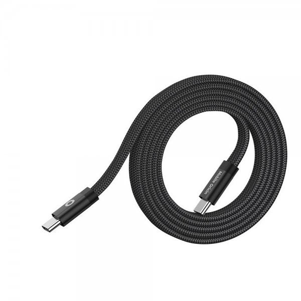 Mobile Origin Litteä Kaapeli Magneettinen USB-C–USB-C 1m Musta