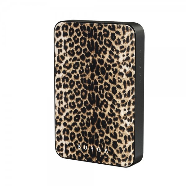 Burga Powerbank MagSafe 5000 mAh Player Metallinharmaa