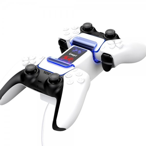 Ipega PlayStation 5 -ohjainten kaksoislatausasema