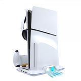 Ipega PlayStation 5 Slim telakointiasema, pystyteline, RGB