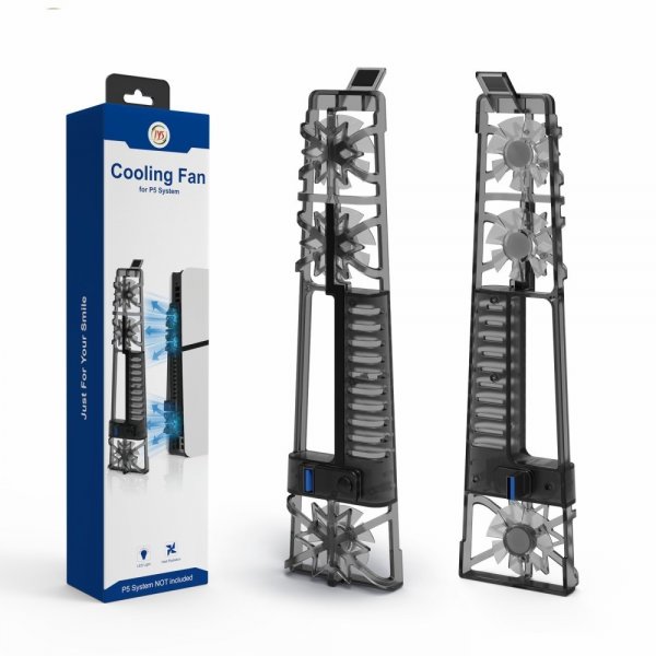 JYS PlayStation 5 Slim -jäähdytystuuletin RGB